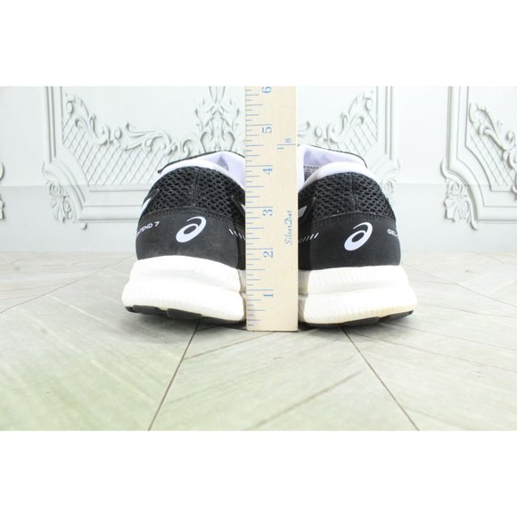 Asics Gel Contend 7 Black Mesh Breathable Running Sneakers Size 10 - Picture 8 of 9